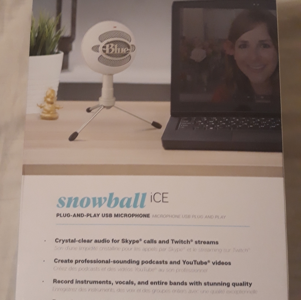 Blue-Snowball Ice Microphone - Picture 3 of 5